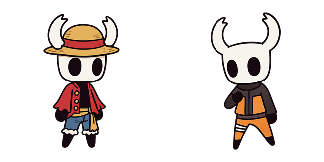 Hollow Knight Luffy & Naruto Cursor