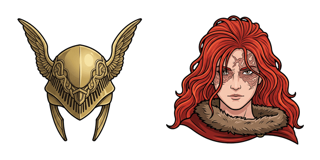 Elden Ring Malenia & Helmet Cursor