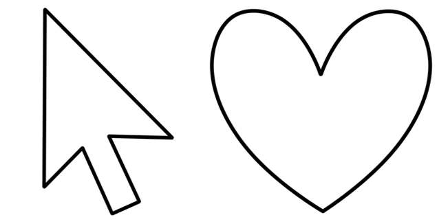 Love Heart Windows Cursor