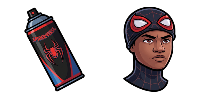 Spider-Verse Miles Morales & Spray Cursor