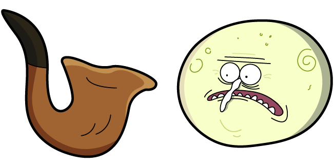 Regular Show Mr. Maellard & Pipe Cursor