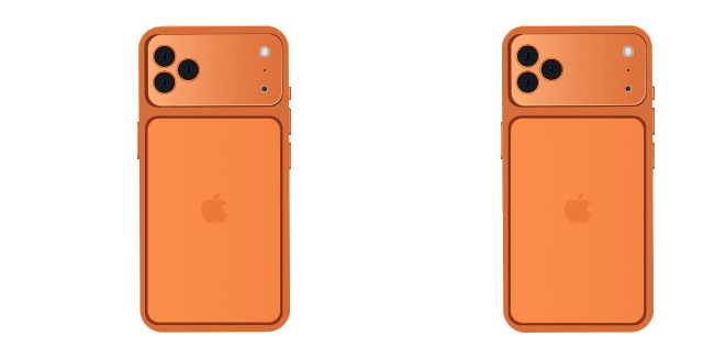 Apple iPhone 17 Pro Max Orange Animated Cursor