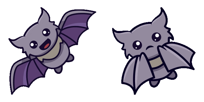 Cute Bat Animated Cursor