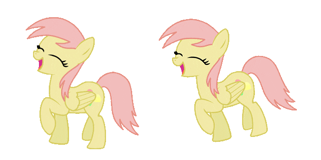MLP Happy Fluttershy Animated Cursor
