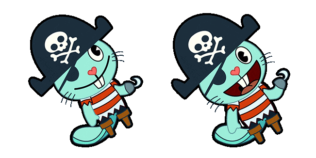Happy Tree Friends Russell Animated Cursor