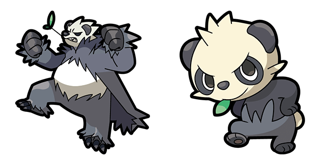 Pokemon Pangoro & Pancham Cursor
