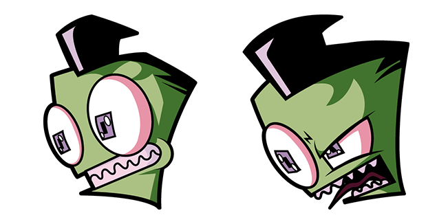 Invader Zim Human Form Cursor