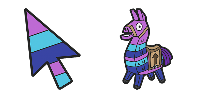 Fortnite Supply Llama Cursor