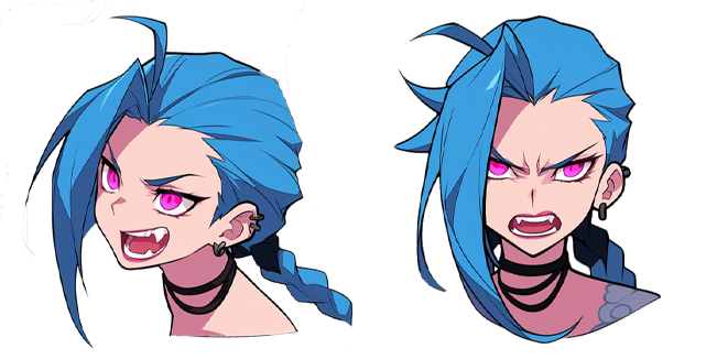 League of Legends Furious Jinx Cursor