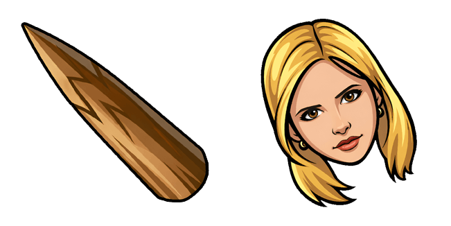 Buffy Summers & Wooden Stake Cursor
