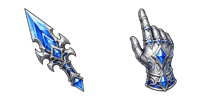 Frostborn Dagger & Crystal Gauntlet Cursor