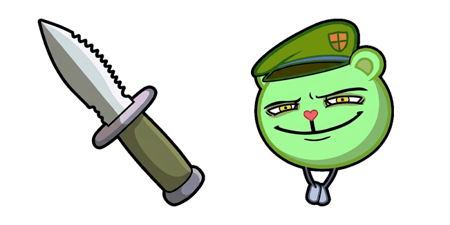 Happy Tree Friends Flippy & Knife Cursor