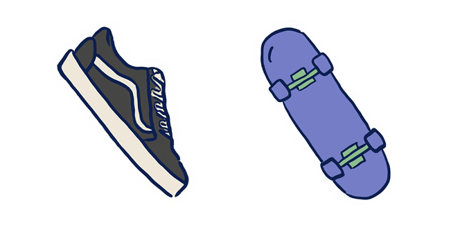 Vans Sneaker & Skateboard Cursor