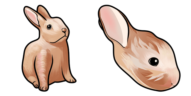 Brown Rabbit Cursor
