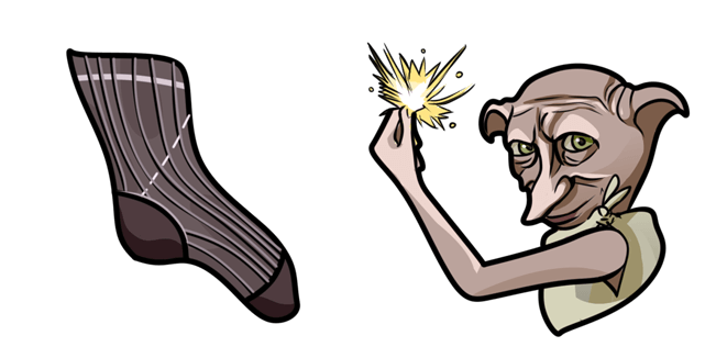 Harry Potter Dobby & Sock Cursor
