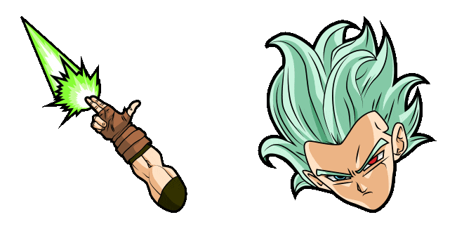 Dragon Ball Granolah & Finger Beam Animated Cursor