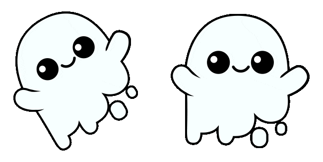 Halloween Cute Ghost Animated Cursor