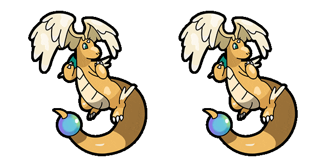 Pokemon Mega Dragonite Animated Cursor