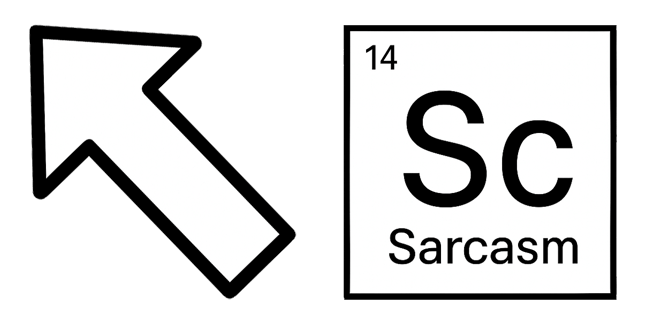 Sarcasm Element Cursor