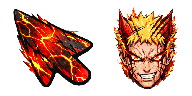 Naruto Uzumaki Baryon Mode Cursor