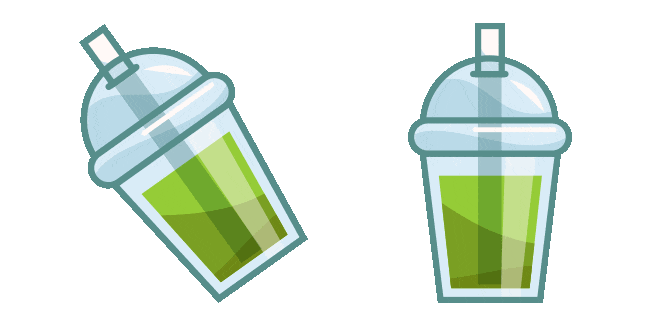 Matcha Cocktail Animated Cursor