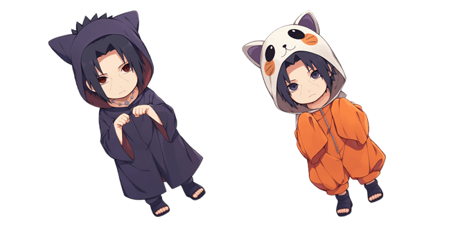 Kawaii Itachi In Halloween Costume Cursor