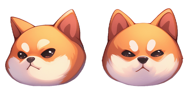 Cute Angry Shiba Inu Doge Cursor