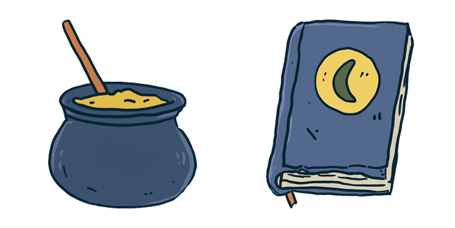 Magic Cauldron & Spellbook Cursor