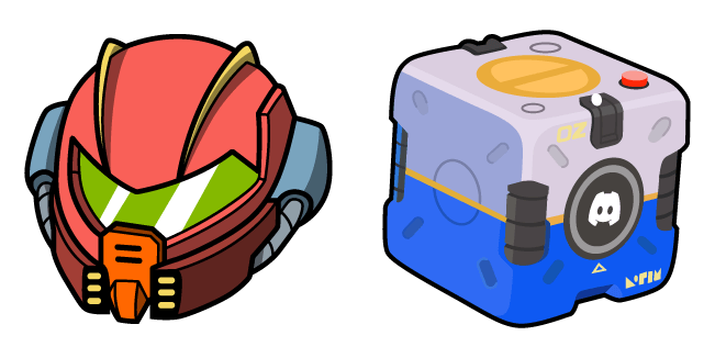 Discord Loot Box Power Helmet Cursor