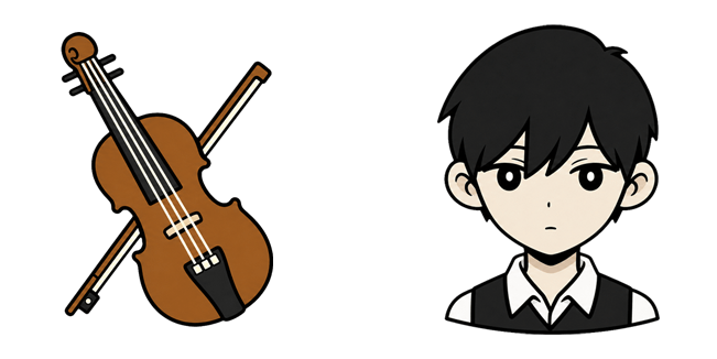 Omori Sunny & Violin Cursor