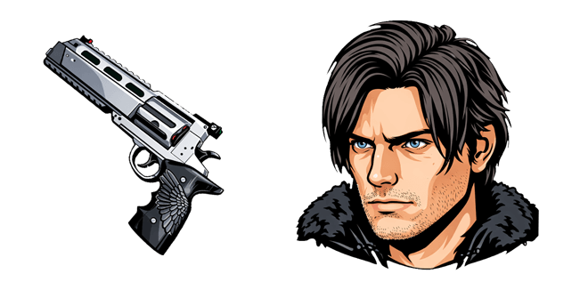 Resident Evil Requiem Leon S. Kennedy & Magnum Cursor