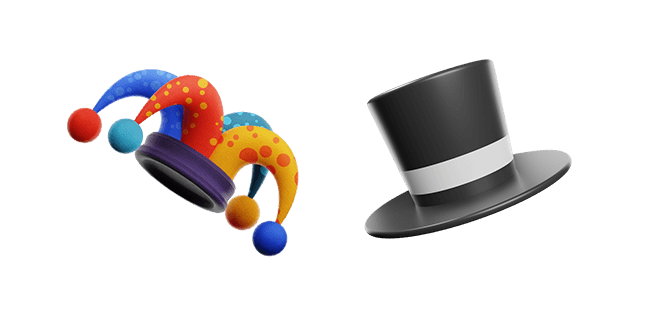 Clown Hat & Magician Hat 3D Cursor