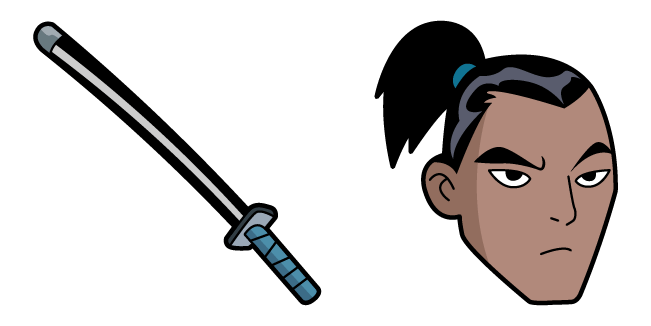 Teen Titans Bushido & Katana Cursor