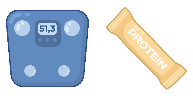 Scales Protein Bar Animated Cursor