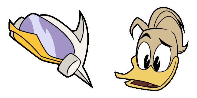 Ducktales Gizmoduck & Fenton Animated Cursor