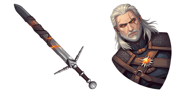 The Witcher Sword & Geralt Cursor