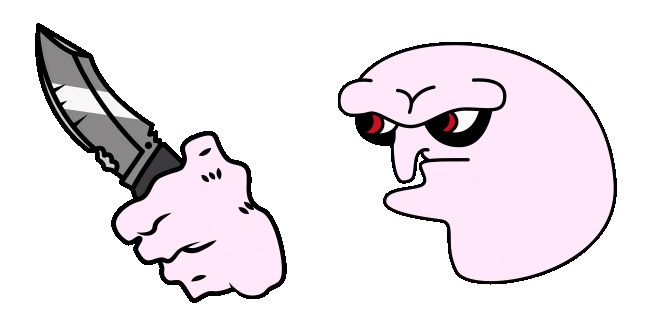 Smiling Friends James & Knife Animated Cursor