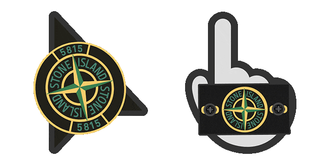 Stone Island Logo Animated Cursor