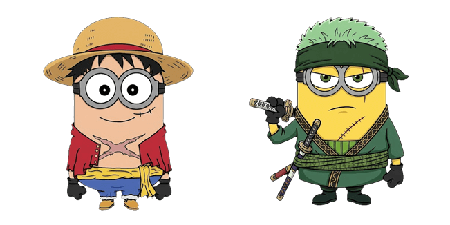 Minion D. Luffy & Roronoa Zoro Cursor