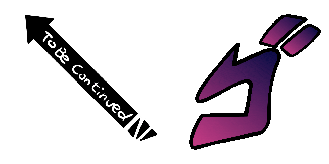 JoJo's Bizarre Adventure To be Continued & Menacing Animated Cursor