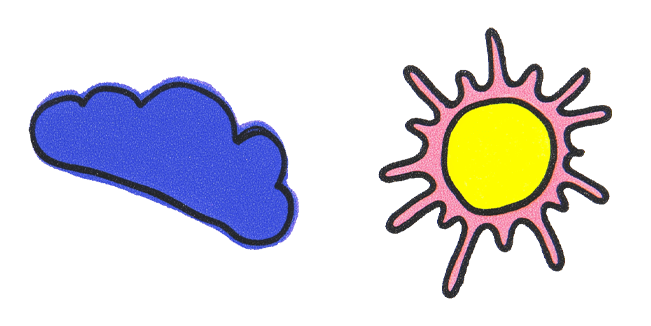 Cute Cloud & Sun Cursor
