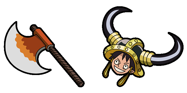 One Piece Luffy Elbaf Arc & Axe Animated Cursor