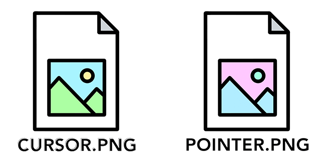 Cursor & Pointer File Icons Cursor