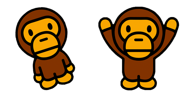 Bape Monkey Baby Milo Cursor