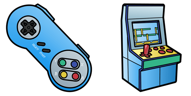 Controller & Arcade Game Machine Cursor