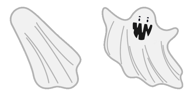 Ghost Sheet Meme Animated Cursor