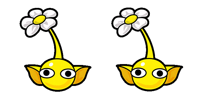 Pikmin Yellow Animated Cursor
