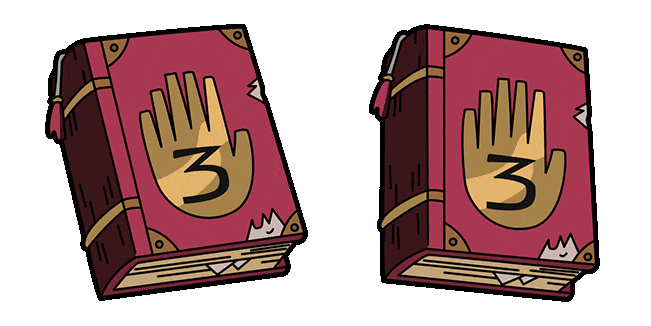 Gravity Falls Journal 3 Animated Cursor