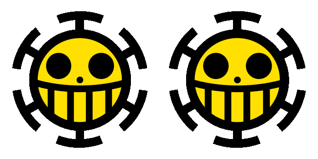 One Piece Heart Pirates Animated Cursor