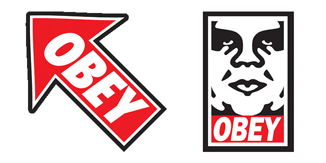 Obey Logo Animated Cursor